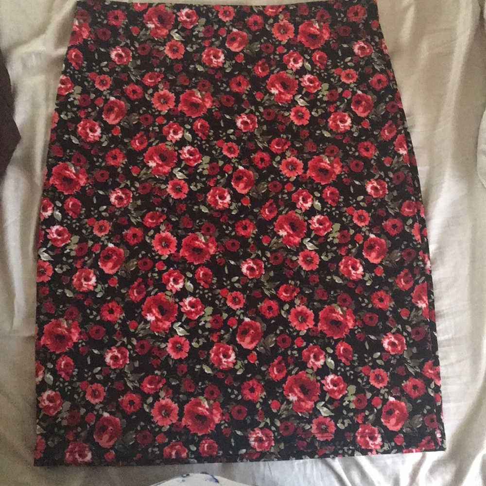 Floral skirt